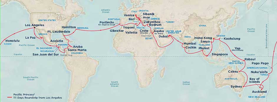 Around the World Cruises