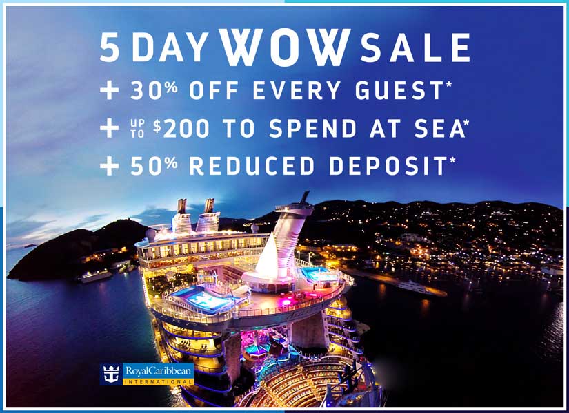 Allure of the Seas Royal Caribbean International sale