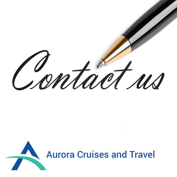 Aurora Cruises and Travel contact us