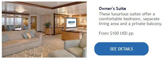 stateroom cruise Aurora Cruises and Travel 