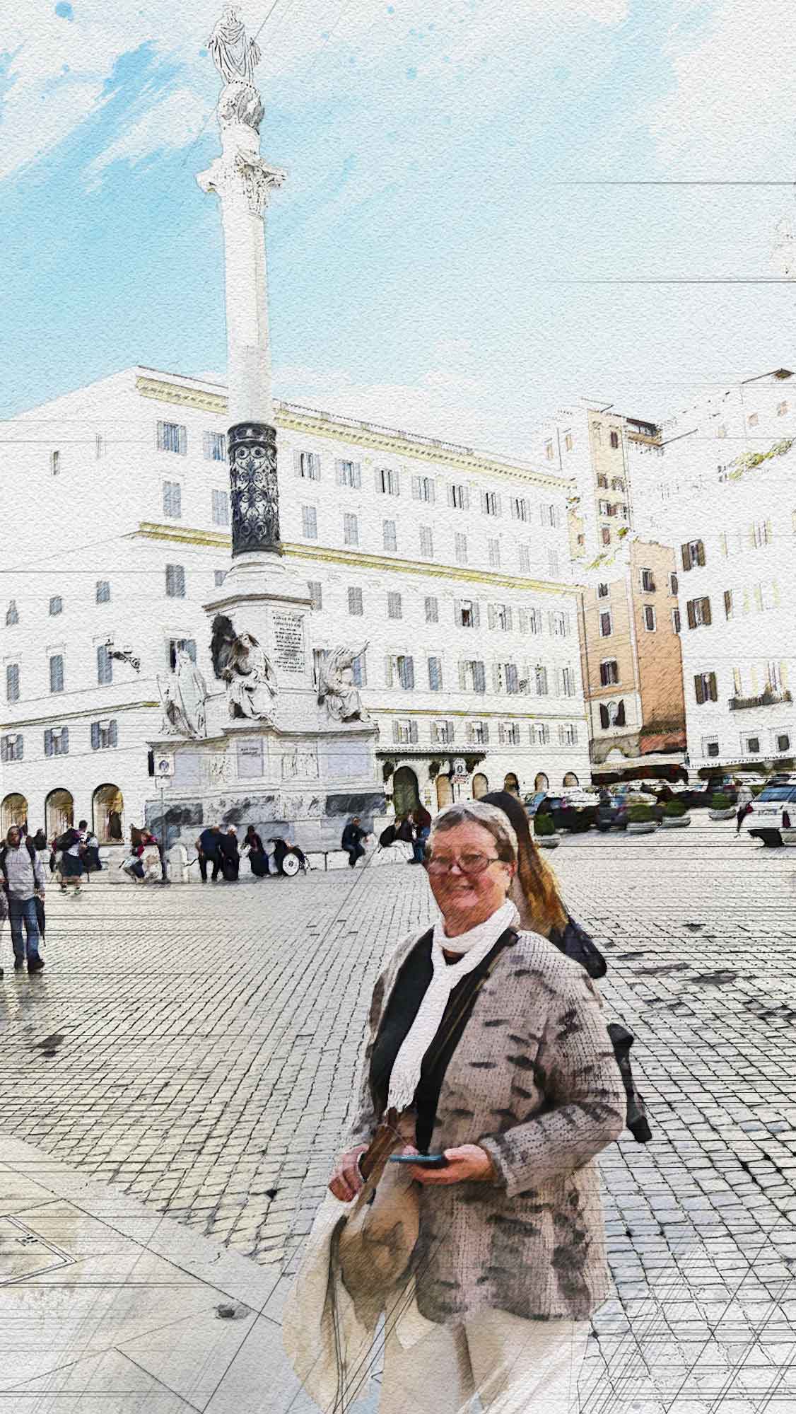 Nadia Jastrjembskaia cruise travel agent in Rome