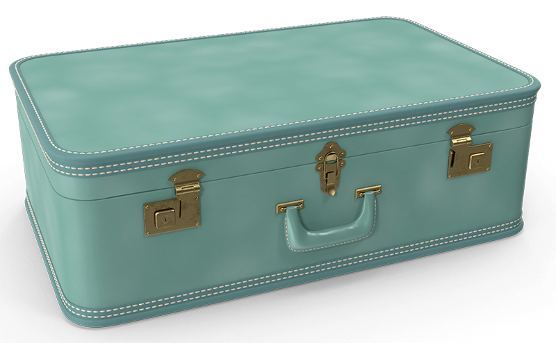 Old-Suitcase suitcase for Ukraine